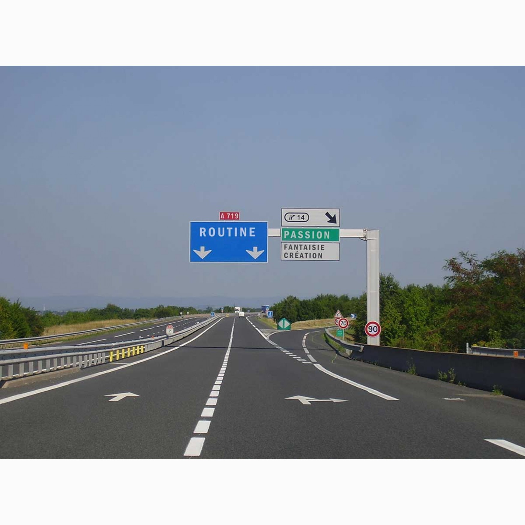  Itinéraire bis (Alternative road)