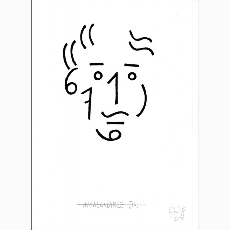Incalculable Jill, 2015, Jean-Luc André