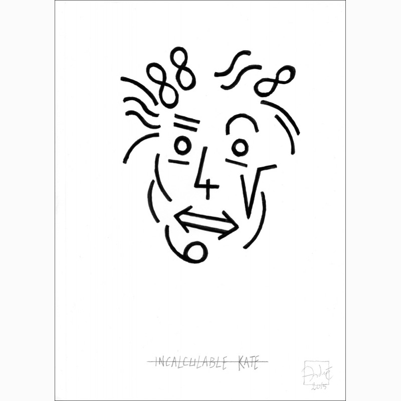 Incalculable Kate, 2015, Jean-Luc André