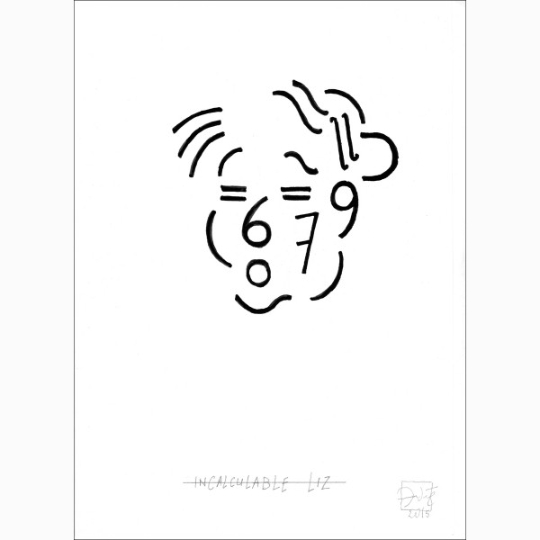 Jean-Luc André, Incalculable Liz, 2015
