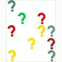 Question mark (white background), 1990, Jonier Marin