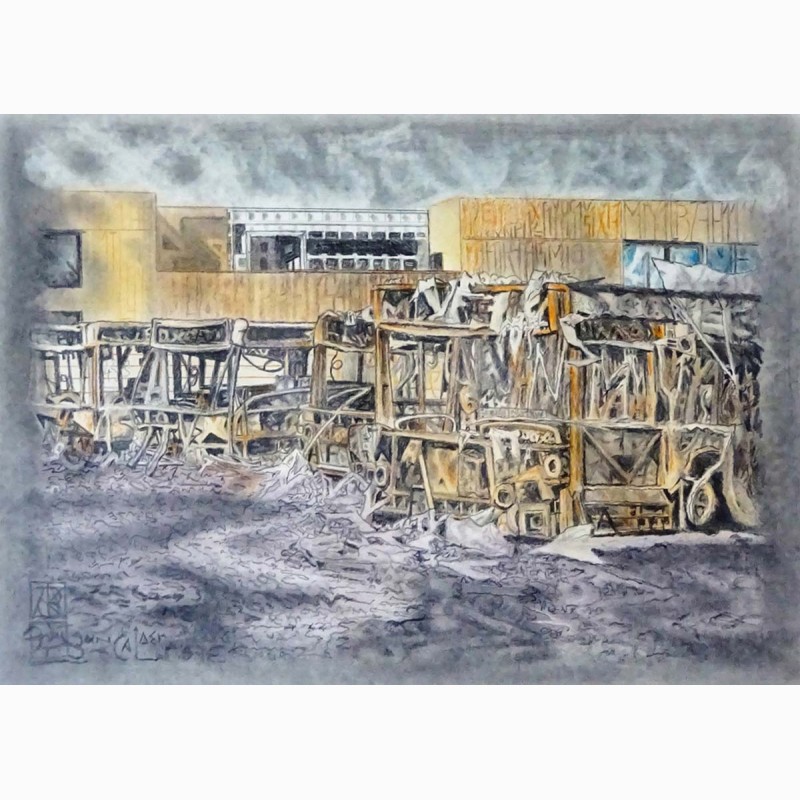 Le chiffre de la destruction, 2024, Jean-Luc André