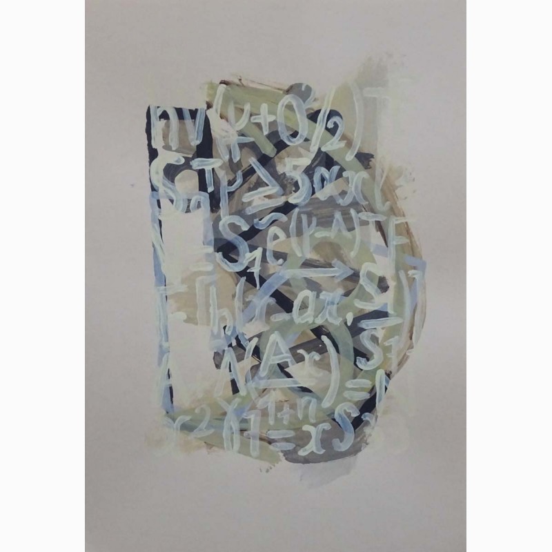 Calcul torché B, 2024, Jean-Luc André