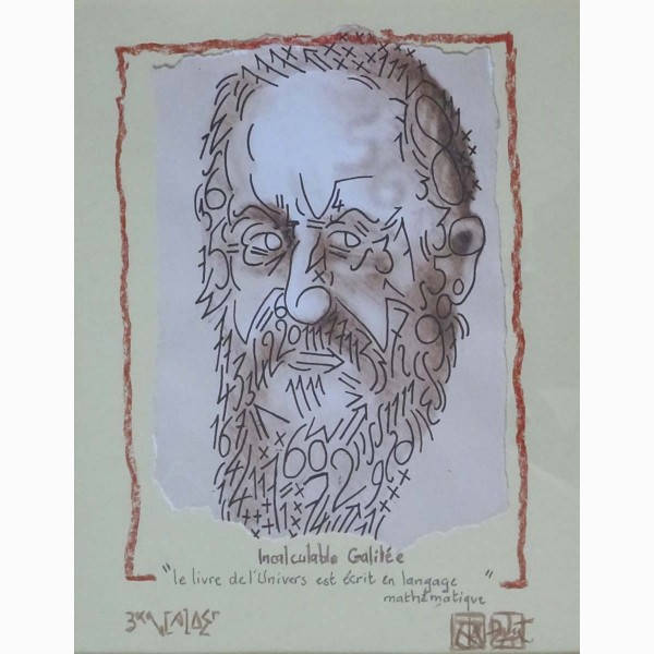 Jean-Luc André, Incalculable Galilée, 2022 