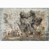 Le chiffre du bombardement, 2025, Jean-Luc André