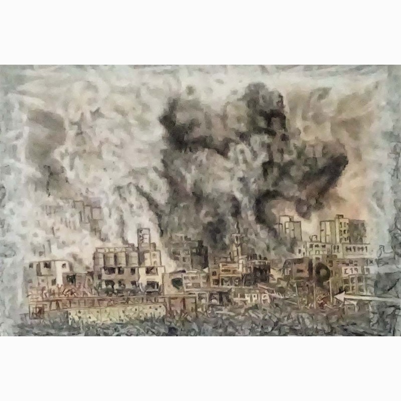 Le chiffre du bombardement, 2025, Jean-Luc André