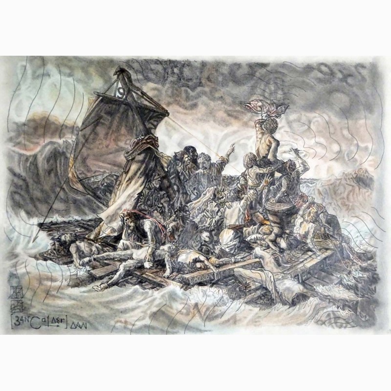 Le chiffre du naufrage, 2021, Jean-Luc André