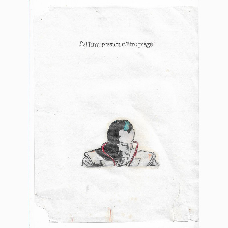 J'ai l'impression d'être piégé, 2024, Gérald Panighi